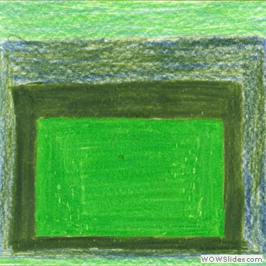 Emilia (12 Jahre) 'Study of Homage to the square 'high posture' von Josef Albers
