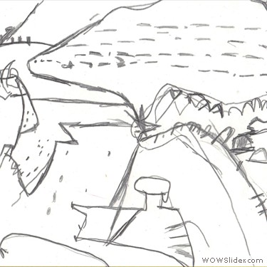 Jakob (11 Jahre) 'ohne Titel' von H. Hoffmann
