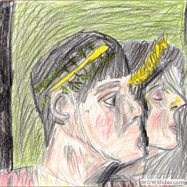 Jean (10 Jahre) 'Franz und Mary' von Franz von Stuck
